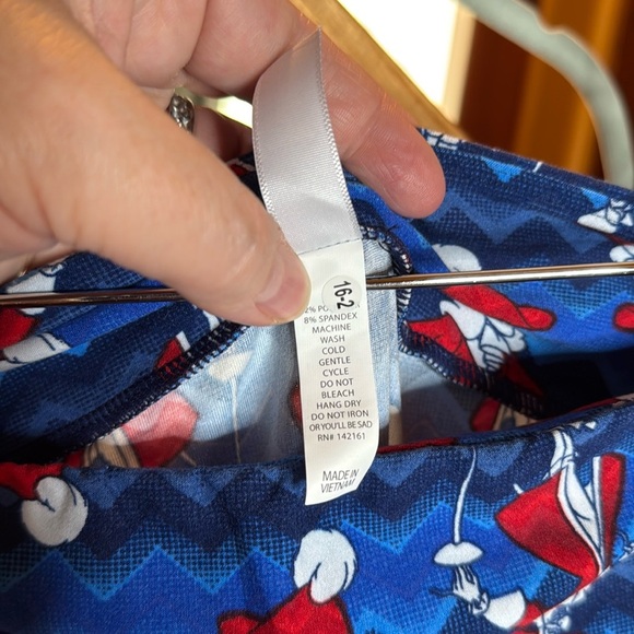 NEW Lularoe TC Tall & Curvy Disney Peter Pan Hook Villains Leggings Size 12-18 - Picture 4 of 5